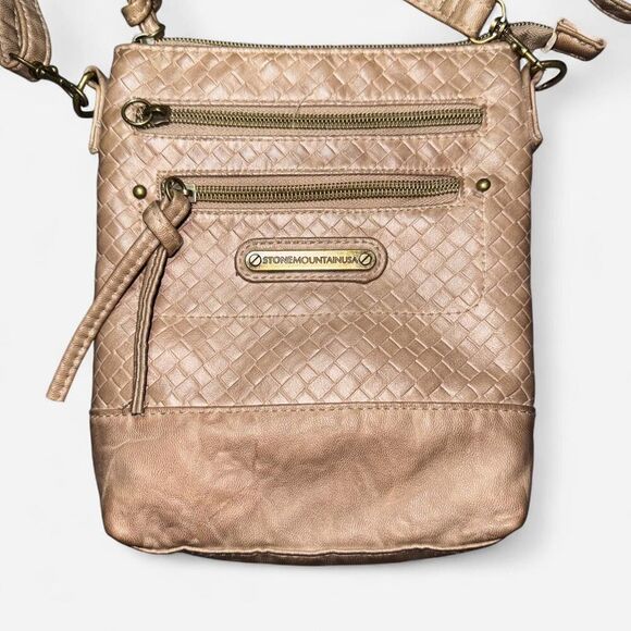 Stone Mountain Tan Crossbody Bag - Picture 2 of 8